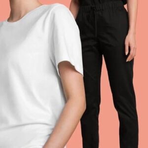 Black Organic Cotton Joggers